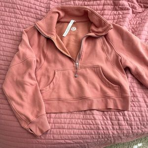 Lululemon scuba half zip overside sweatshirt